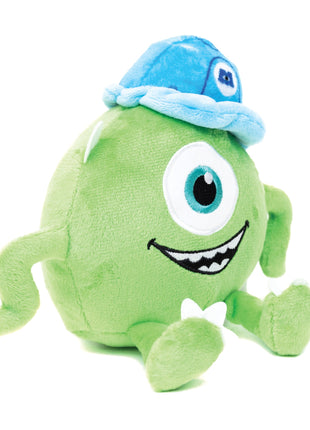Dog Toy Squeaker Plush - Monsters, Inc. Mike Full Body Sitting Pose