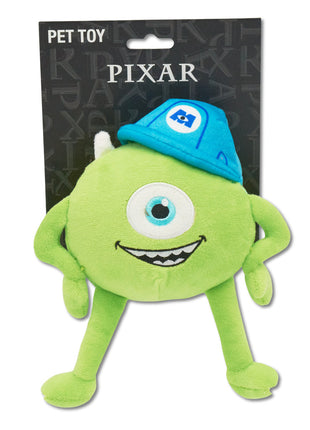 Dog Toy Squeaker Plush - Monsters, Inc. Mike Full Body Sitting Pose - Pup List