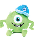 Dog Toy Squeaker Plush - Monsters, Inc. Mike Full Body Sitting Pose