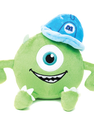 Dog Toy Squeaker Plush - Monsters, Inc. Mike Full Body Sitting Pose