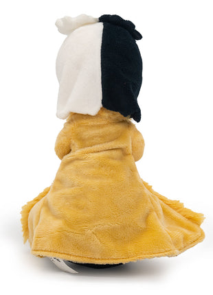 Dog Toy Squeaker Plush - One Hundred and One Dalmatians  Villain Cruella de Vil Full Body Standing Pose