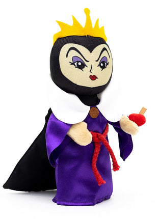 Dog Toy Squeaker Plush - Snow White Villain the Evil Queen with Apple Full Body Standing Pose