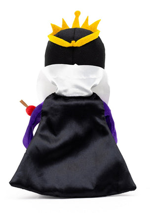 Dog Toy Squeaker Plush - Snow White Villain the Evil Queen with Apple Full Body Standing Pose