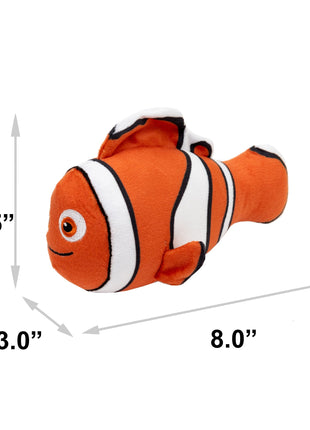 Dog Toy Squeaker Plush - Pixar Finding Nemo Nemo Clown Fish Full Body Pose