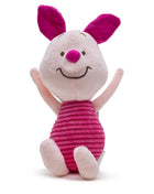 Dog Toy Squeaker Plush - Winnie the Pooh Piglet Arms Up Sitting Pose