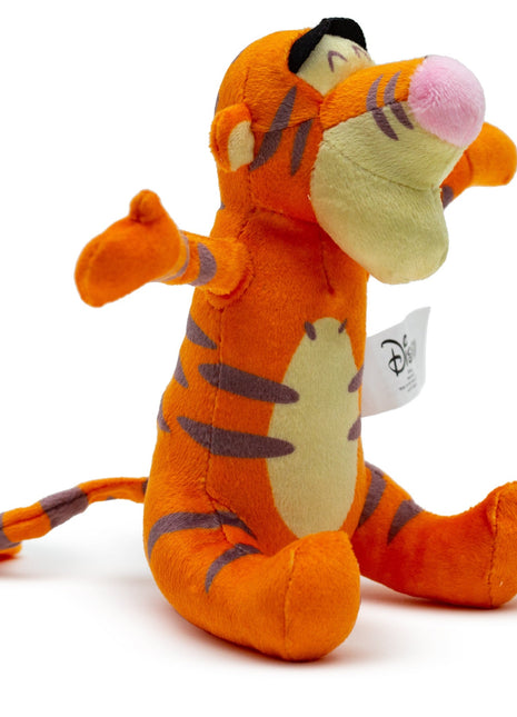 Dog Toy Squeaker Plush - Winnie the Pooh Tiggers Arms Up Sitting Pose