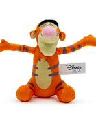 Dog Toy Squeaker Plush - Winnie the Pooh Tiggers Arms Up Sitting Pose