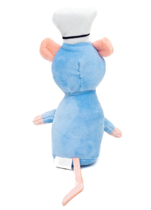 Dog Toy Squeaker Plush - Ratatouille Chef Remy Rat Full Body Pose