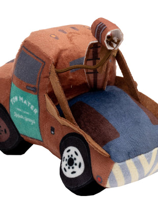 Dog Toy Squeaker Plush - Pixar Car Sir Tow Mater KG Tow Truck Replica