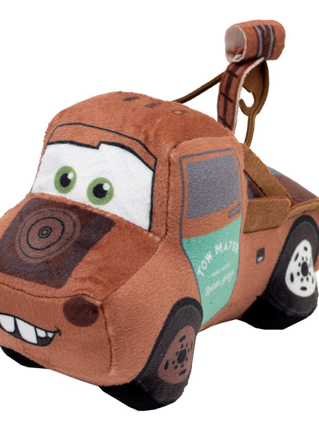 Dog Toy Squeaker Plush - Pixar Car Sir Tow Mater KG Tow Truck Replica