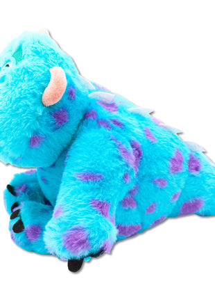 Dog Toy Squeaker Plush - Monsters, Inc. Furry Sulley Full Body Sitting Pose - Pup List