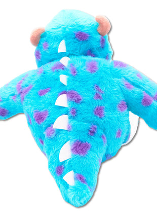 Dog Toy Squeaker Plush - Monsters, Inc. Furry Sulley Full Body Sitting Pose - Pup List
