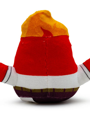 Dog Toy Squeaker Plush - Inside Out Anger Full Body Sitting Pose