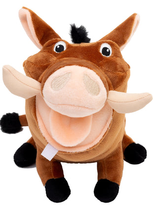 Dog Toy Squeaker Plush - Disney The Lion King Pumbaa Full Body Pose