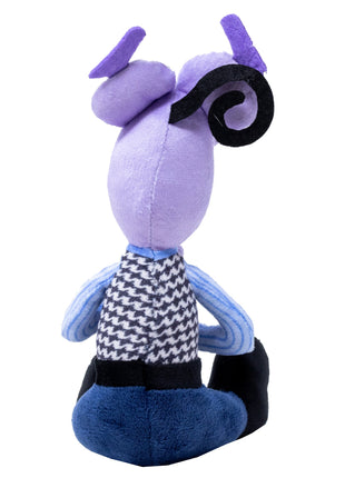 Dog Toy Squeaker Plush - Pixar Inside Out Fear Full Body Pose