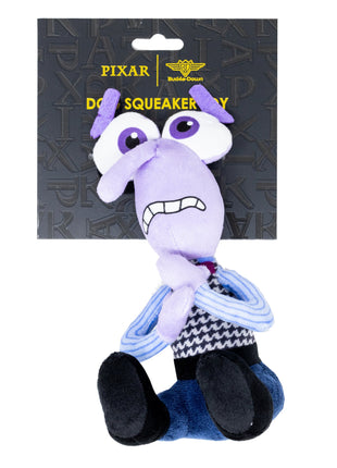 Dog Toy Squeaker Plush - Pixar Inside Out Fear Full Body Pose