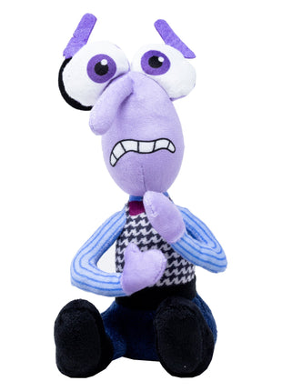 Dog Toy Squeaker Plush - Pixar Inside Out Fear Full Body Pose