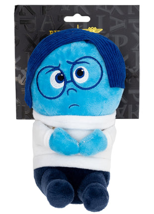 Dog Toy Squeaker Plush - Pixar Inside Out Sadness Full Body Pose