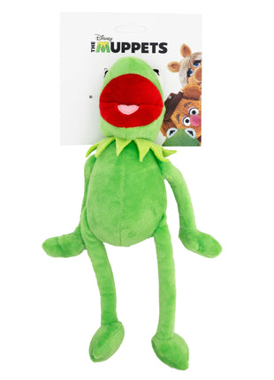 Dog Toy Squeaker Plush - The Muppets Kermit the Frog Full Body Pose