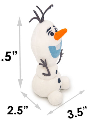 Dog Toy Squeaker Plush - Frozen Olaf Surprised Sitting Pose