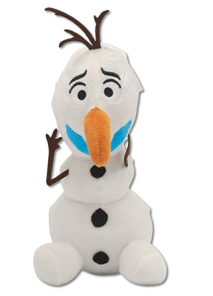 Dog Toy Squeaker Plush - Frozen Olaf Surprised Sitting Pose - Pup List