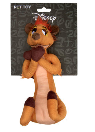 Dog Toy Squeaker Plush - Disney The Lion King Timon Full Body Pose - Pup List