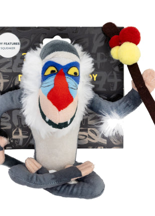 Dog Toy Squeaker Plush - Disney The Lion King Rafiki Full Body Pose