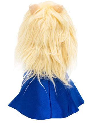 Dog Toy Squeaker Plush - The Muppets Miss Piggy Blue Gown Full Body Pose