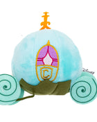 Dog Toy Squeaker Plush - Cinderella Pumpkin Carriage Light Blue