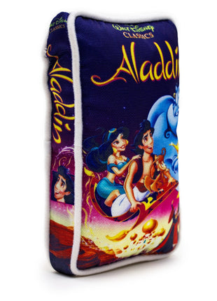 Dog Toy Squeaker Plush - Disney Aladdin VHS Tape Replica