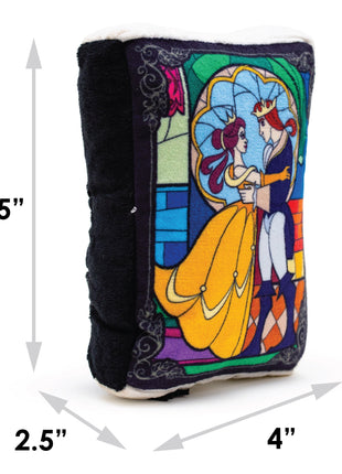 Dog Toy Squeaker Plush - Disney Beauty and the Beast Book Replica