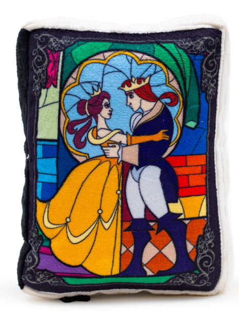 Dog Toy Squeaker Plush - Disney Beauty and the Beast Book Replica
