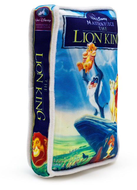 Dog Toy Squeaker Plush - Disney The Lion King VHS Tape Replica