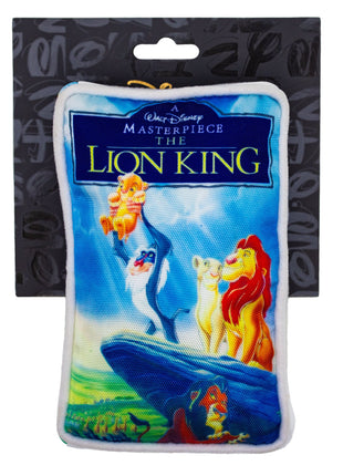 Dog Toy Squeaker Plush - Disney The Lion King VHS Tape Replica