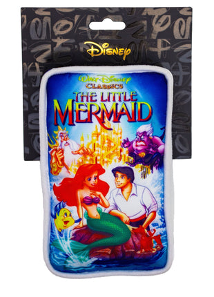 Dog Toy Squeaker Plush - Disney The Little Mermaid VHS Tape Replica