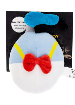 Dog Toy Squeaker Plush - Disney Donald Duck Christmas Ornament Replica