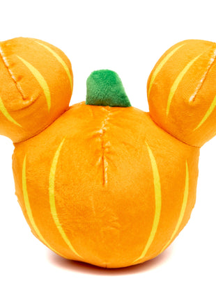 Dog Toy Squeaker Plush - Disney Halloween Mickey Mouse Pumpkin Face