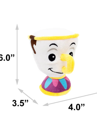 Dog Toy Squeaker Plush - Beauty and the Beast Chip Teacup Replica