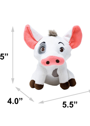 Dog Toy Squeaker Plush - Moana Pua Full Body Sitting Pose