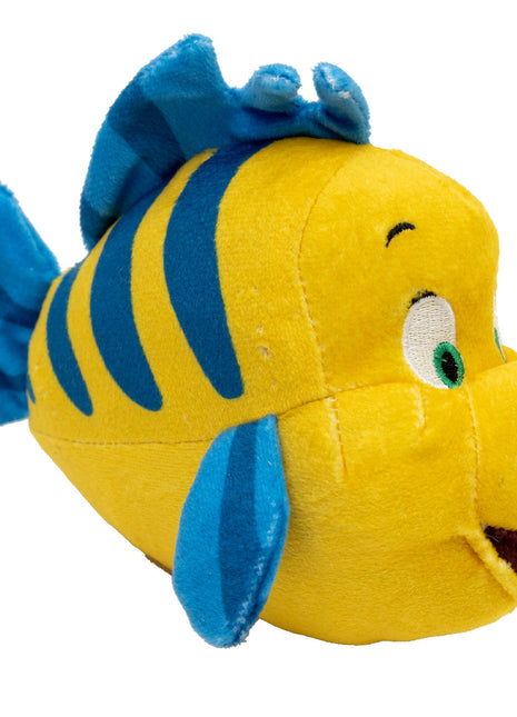 Dog Toy Squeaker Plush - The Little Mermaid Flounder Full Body Pose
