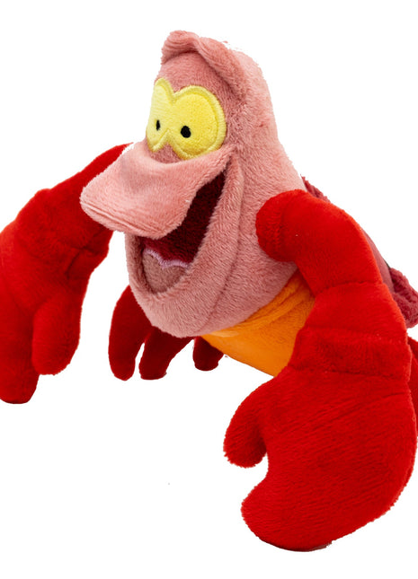 Dog Toy Squeaker Plush - The Little Mermaid Sebastian Full Body Pose