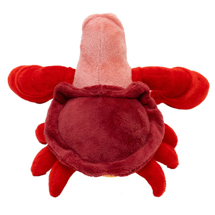 Dog Toy Squeaker Plush - The Little Mermaid Sebastian Full Body Pose