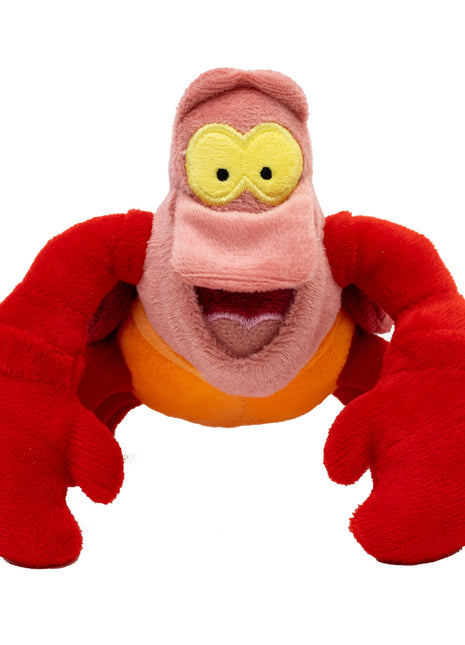 Dog Toy Squeaker Plush - The Little Mermaid Sebastian Full Body Pose
