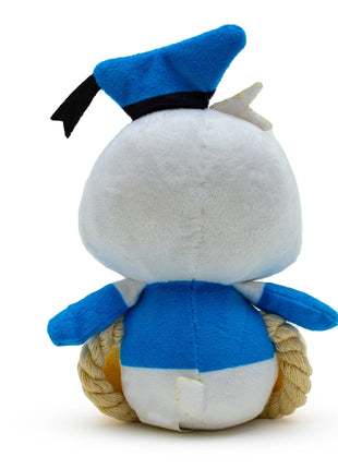 Dog Toy Squeaker Plush with Rope - Disney Donald Duck Chibi Sitting Pose