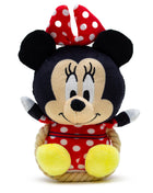 Dog Toy Squeaker Plush with Rope - Disney Minnie Mouse Chibi Sitting Pose