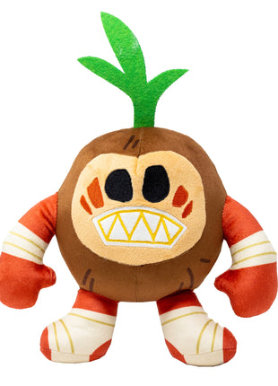 Dog Toy Squeaker Plush - Moana Kakamora Coconut Monster Full Body Pose