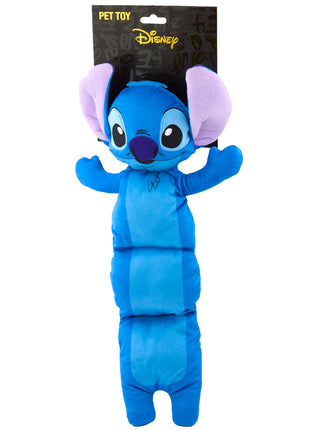 Dog Toy Multi Squeaker Plush - Lilo and Stitch Stitch Arms Up Pose Blue