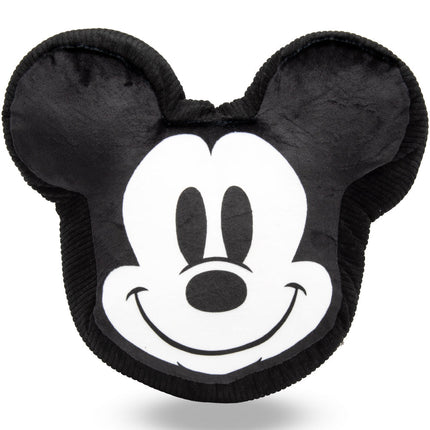 Dog Toy Squeaker Plush - Disney Mickey Mouse Smiling Face Black