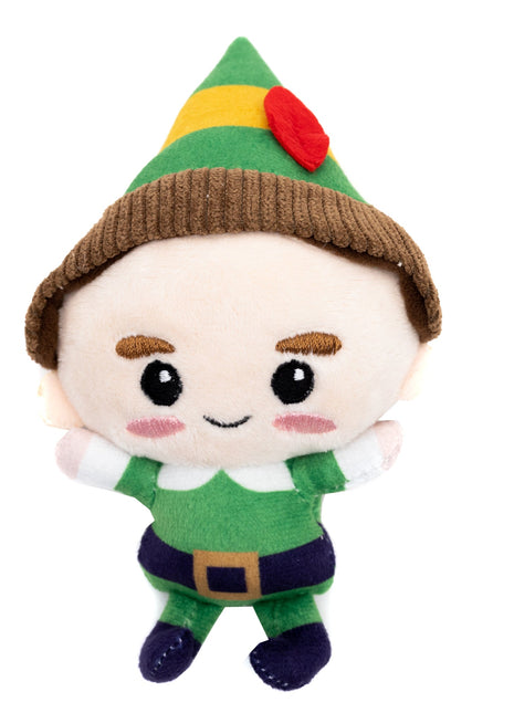 Dog Toy Squeaker Plush - Elf Chibi Buddy Full Body Pose
