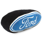 Dog Toy Squeaker Plush - FORD Script Oval Blue White